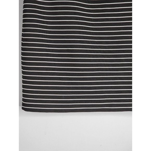 The Loft Black White Striped Women's Petite Skirt Size XS - Picture 7 of 8